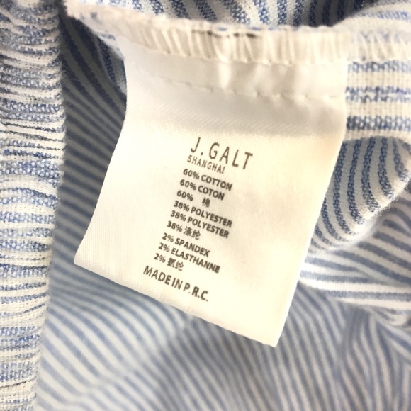 Brandy Melville Maura Striped Off The Shoulder Top - Picture 4 of 7